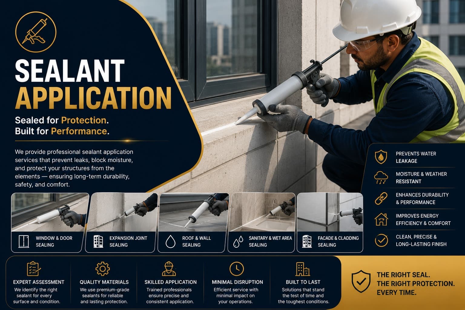 Sealant applications
